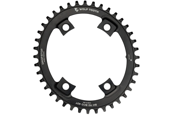  Oval Wolftooth 110 BCD Asymmetric 4-Bolt Chainrings for Shimano Cranks